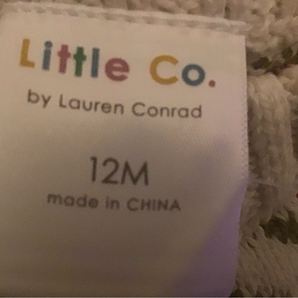 NWT 12 mon Sweater Trees/Peace sign Theme - Picture 4 of 5